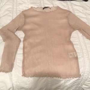 Sheer long sleeve!!!